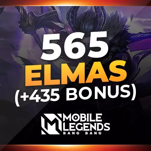 Mobile Legends 565 +435 Elmas